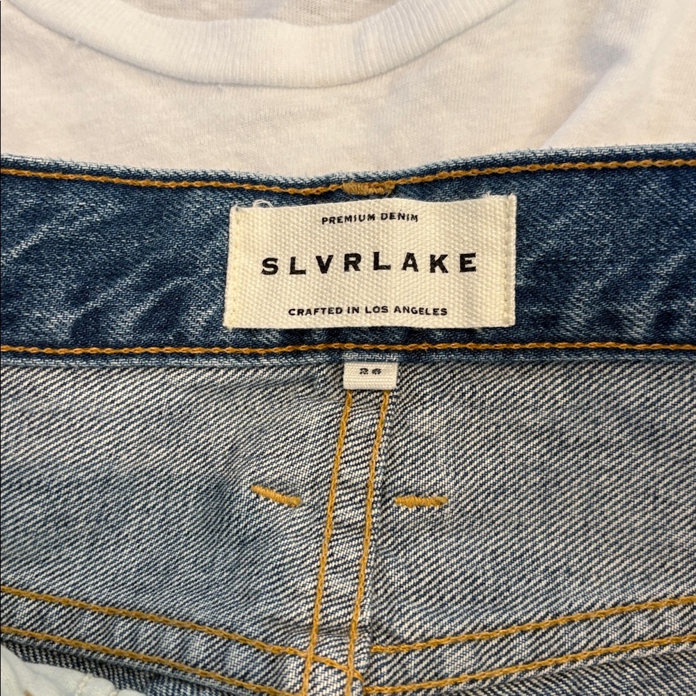 SLVRLAKE Denim Jeans Charlotte Tucson Size 26 - Picture 4 of 5
